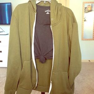 Cute vintage green jacket!